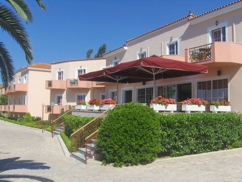 Hotel Bella Vista Митимна Экстерьер фото