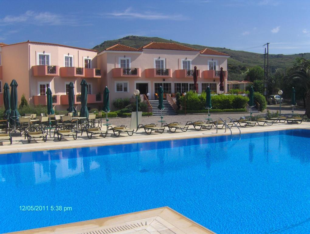 Hotel Bella Vista Митимна Экстерьер фото